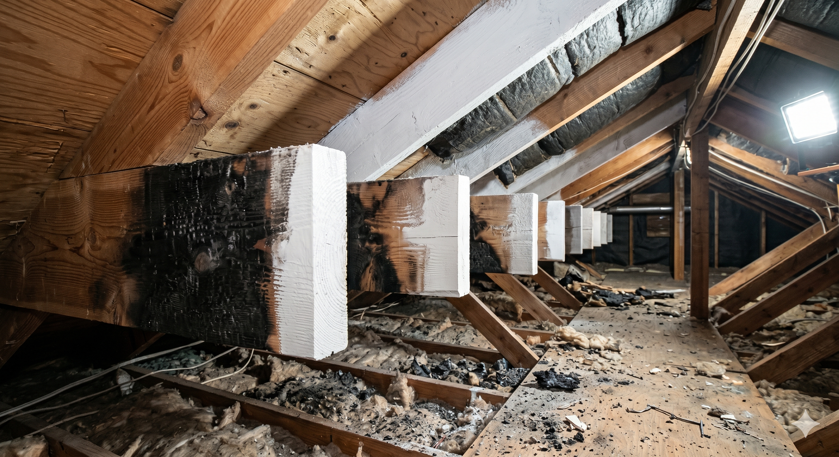 Fire and smoke damage restoration